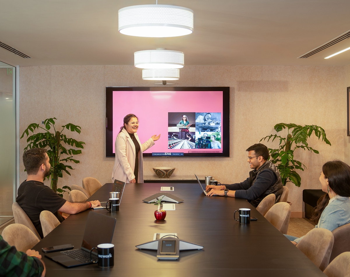 Swyp QR Menu for meeting room